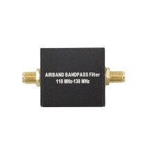 118MHz-138MHz Airband Bandpass Filter BPF for RX Only