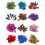 100PCS Delicate Plumage Embellishments For Creative-Royal Blue 2