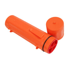 Slagvaste lasstaafdispenser met scheidingssecties- oranje kleur