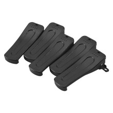 5PCS Belt Clip for H777 Hot Model  Radio BF-666S BF-777S BF-888S 666S 777S 888S Walkie Talkie Accessories clamps Black