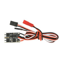 Micro-ESC 5A para Motores Escovados, Controlador de Velocidade Eletrônico RC 1-2S 6V-14V para Projetos DIY de Carros, Barcos e Tanques de RC