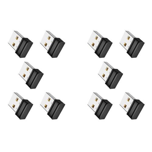 10X Mouse Jigglers Mover Undetectable Automatic USB Port Shaker Wiggler for Laptop Keeps Computer Awake Mouse Movement