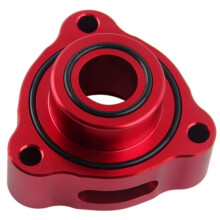 Red Turbo Blow Off Valve Adapter for Punto Evo 124 Spider 1.4 Turbo MultiAir