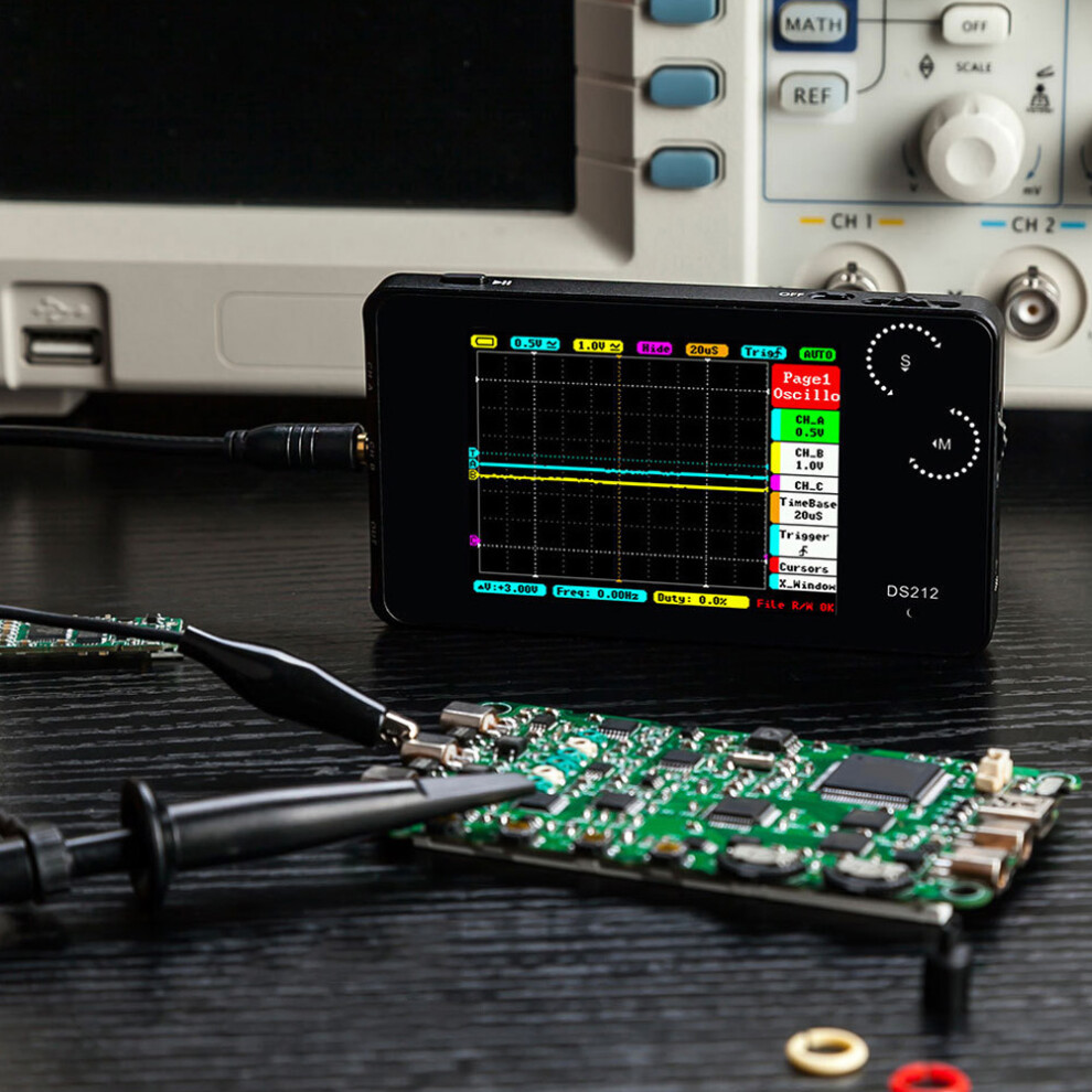 Ds212 Usb Oscilloscope Pocket Size 2Ch 7055741898877