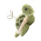 Porte-clés en peluche polyvalent, conception-bébé mer vert foncé 1