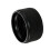 Car Mount Threaded Nut Replacement Nut Aluminum Alloy-Black 1