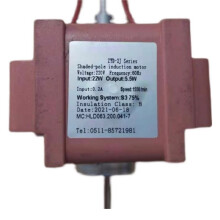 New ZYD-2J Series Refrigeration Fan Motor Input 22W Output 5W 1550RPM 220V Freezer Fan Shaded-Pole Induction Motor
