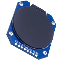1.28 Inch 8PIN SPI TFT LCD Module Color Screen Display Adapter PCB Board GC9A01 Drive