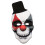 Professionelle Clown-Horrormaske mit detailliertem Design für 1