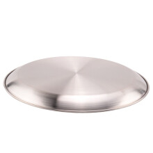 4-Pack 12 Tums Pizzabricka, Rostfritt StåL Pizzaugn BakplåT, Rund Pizza BakplåT, För Bakning Rostning Servering