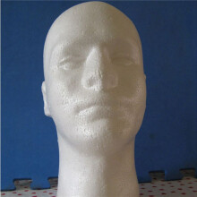 5X Male Wig Display Cosmetology Mannequin Stand Model Foam White