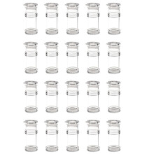 20X Clear Acrylic Soy Sauce Vinegar Olive Oil Bottle BBQ Dispenser Shaker 100Ml