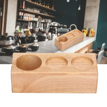 Supporto per tampone da caffè a 3-fori 902 g colore legno