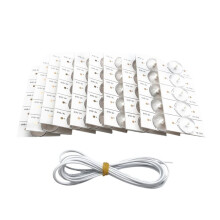 3V 50/100 Stück LED-Lampenperlen mit Optischem Linsenfilter für die Reparatur Von 32-65 Zoll TV-Hintergrundbeleuchtungen, Hochwertige