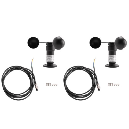 2X Pulse Signal Wind Sensor Digital Anemometer Pulse Signal Output Wind Speed Sensor Anemometer Anemometer