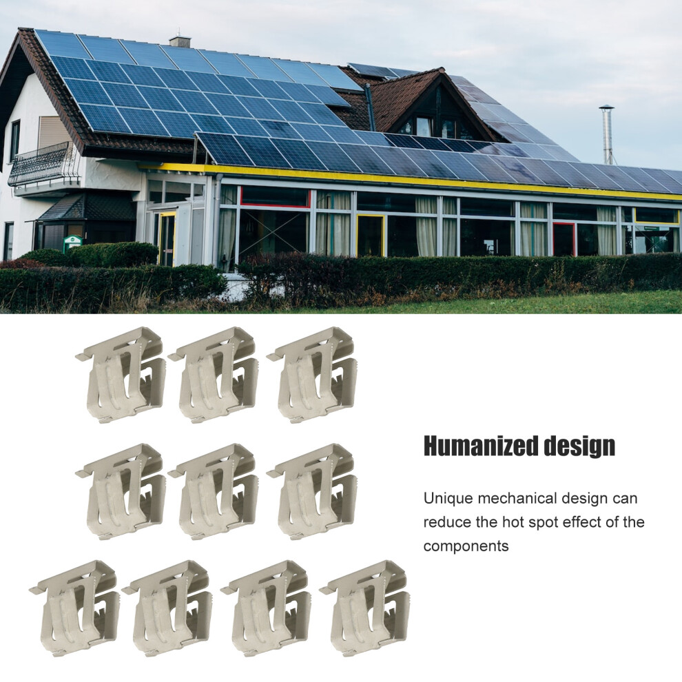 Durable Solar Rail Brackets 10 Pack