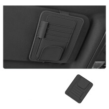 Le gardien de cartes de visières automatiques de conception-Noir