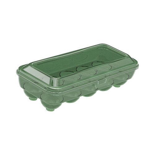 Récipient à œufs de cuisine polyvalent avec 10/15-Vert 10
