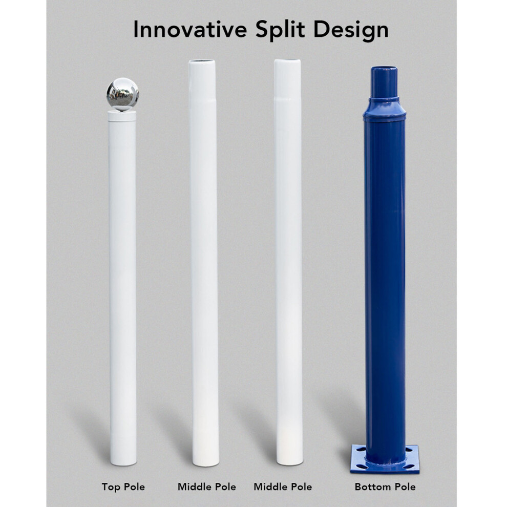 4m Split Pole for Solar Street Light