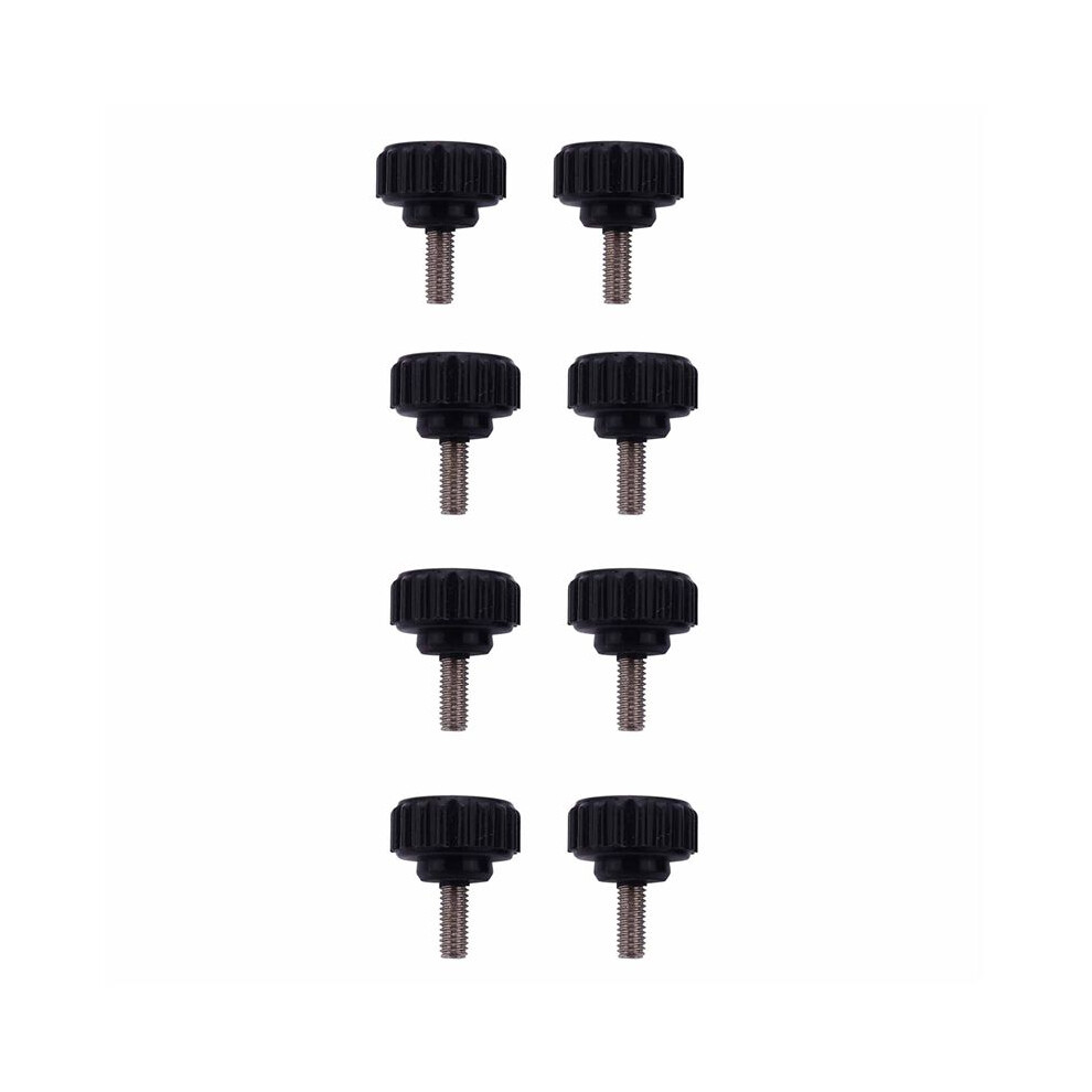 M4 X 10Mm Round Screw Thumbscrews Knurled Clamping Knob 8 Pcs 4711159863205