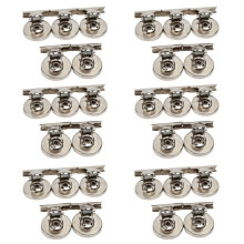 30Pcs Fridge Magnet Clips Message Note Holder Grip Magnetic Home Office Metal