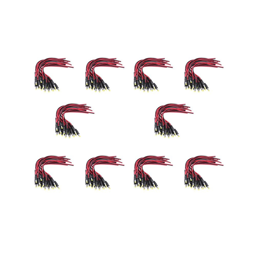 200 Pcs 5.5 X 2.1Mm Male Power Jack Plug Cctv Camera Power Connection 6033986778735