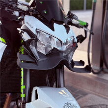 Motorcykelsidospoiler med Fast Vinge, Aerodynamisk Vingspoiler Fram, Kåpa för Z900 2024 Z 900 2020-2023 Z900