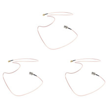 3Stück 3 Fuesse Sma Maennlich Stecker auf Bnc Maennlich Rf Pigtail Jumper Koaxial Kabel Rg316 1M