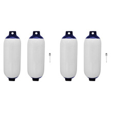4PZ Parabordo per Gommone Nel PVC Parabordo per Ancoraggio per Barche Boa per Parabordi per Yacht Protezione UV Paraurti Un Coste Accessori per Barche