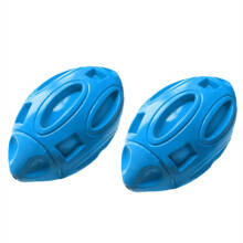 Pet Dog Rubber Squeeze for Aggressive Dogs Who Like to Chew, Chew-Resistant Football