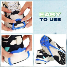Universal Non-Slip Gripper Spikes, Non Slip Gripper Spikes Ice Cleats, Ice Traction Cleat Gripper Spikes