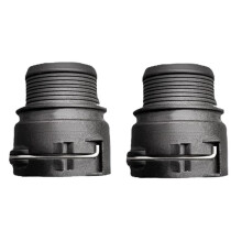 2PCS New Car Cooling Water Hose Connector Upper Pipe Radiator Adapter for Q7 7L TDI 4F0122293C