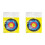 2X Range Archery Bag Target Replacement Cover with 2 Sides Easy to Transport Range Archery Target Cover A 1