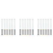 3X Fondue Cheese Sticks Fondue Set for Maker Swiss Cheese, Stainless Steel Fondue Forks Marshmallow Roasting