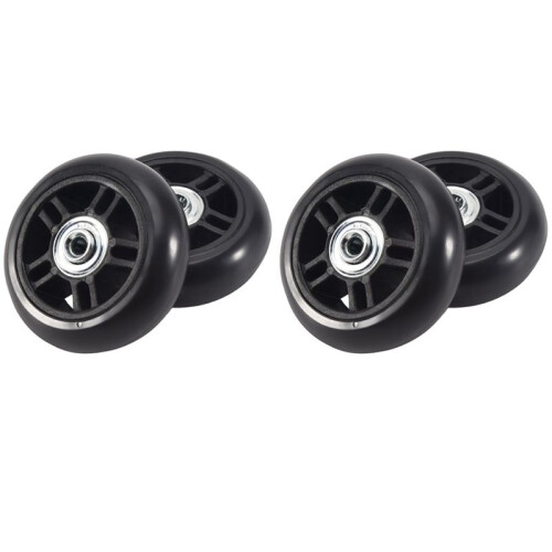 2 Paire de Roues de Valise Pivotantes Universelles pour Valises de Rechange