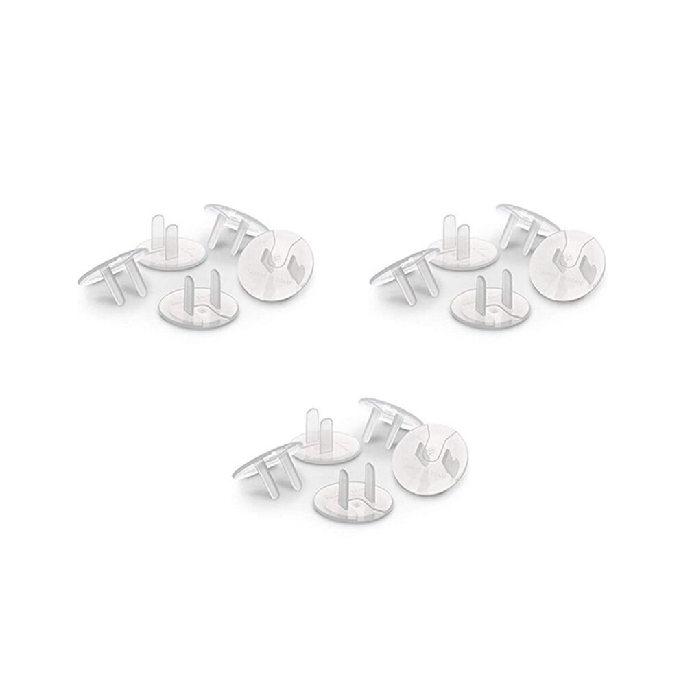 Outlet Plug Covers (96 Pack) Clear Child Proof Electrical Protector Safety Caps
