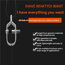 20 Pcs Electric Fence Tightener Barrier Fence Metal Cable Strainer Tool Wire Rope Tension Tensioner Heavy Duty Tightener