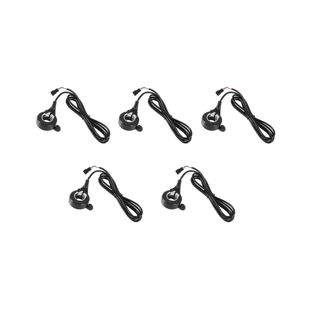 5X Ebike Electric Bicycle Thumb Throttle, Ft-21X Finger Throttle Accelerator, Speed Control, 12-72V Universal 4712297811929