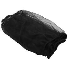 Cubierta de la Jaula de PáJaros Colector de Semillas Cubierta de Red de Malla de NylóN Jaula Protector de Falda (Negro)