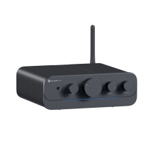 Fosi Audio HT4S Home Sound Amplifier Speaker Amp Desktop Amp 4 Channel Bass Amp for Speaker US Plug