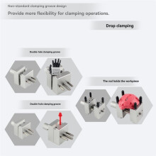 Bench Vise,Tabletop Vice DIY Making Fixed Clamp for Coloring Holder DIY  Polishing Holding Tool