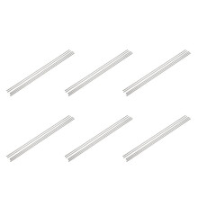 30 St DIY RC-Modell Rostfritt Stål Rund StåNg 500 mm x 3 mm
