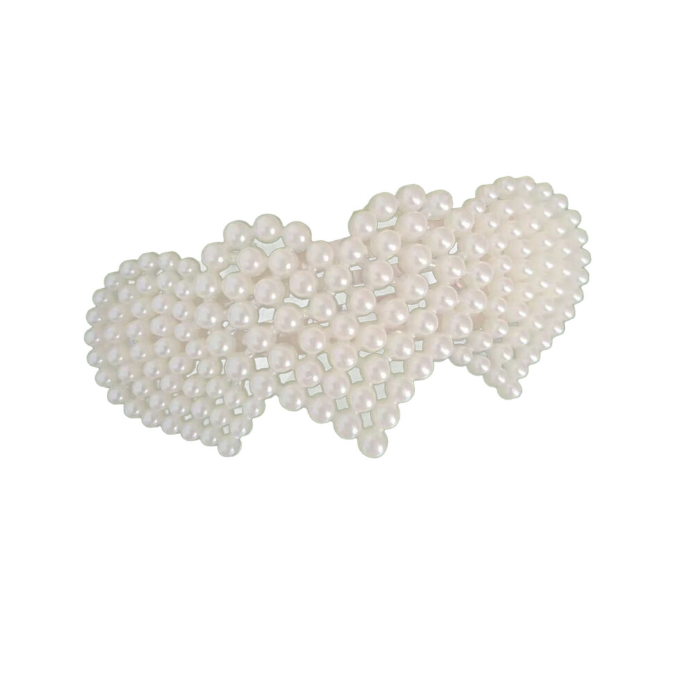 Stylish Side Clip with Pearls