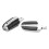 Motorcycle Footrests Anti Vibration Quick Installation-plating 1