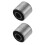 2Pcs Buchas Para Amortecedor Traseiro Prateado Antifadiga 10