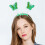 4Pcs Tiara Infantil Verde Com Adereço Para Festas 8