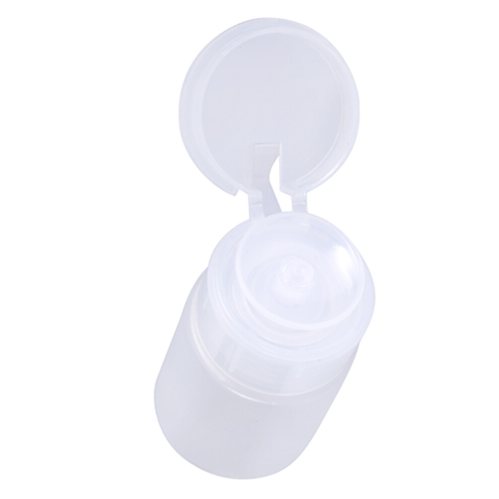 60ml Plastic Pump Bottle Nail Remover Alcohol