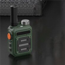 2 Stuks Walkietalkies PMR 446 USB Draagbare Portofoon met Dubbele PTT-Knop, Draagbare Radio 30W