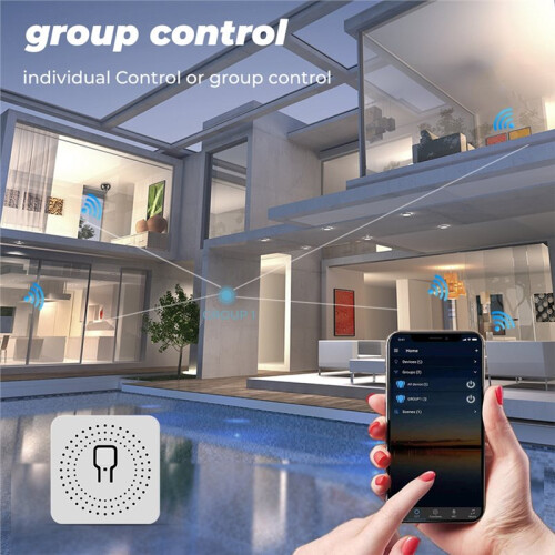 Tuya WiFi   2-Way Control 16A   Breaker  Life Supports Voice Control Timer Function 2