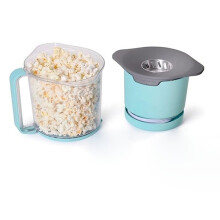 Automatic Popcorn Maker Low-Fat Treat Hot Air Popper Oil Free Roaster Diets Low Household Health Snack Cook UK Plug